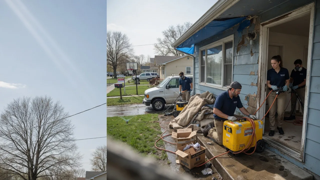 Basement Flood Cleanup in Everson, PA near me